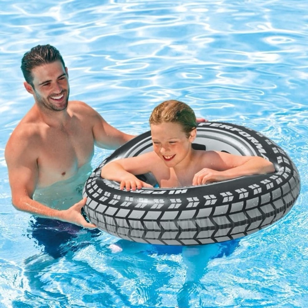 ❇️ 🆕 $5 Add-On | Intex 36" Inflatable Tire Pool Floatie